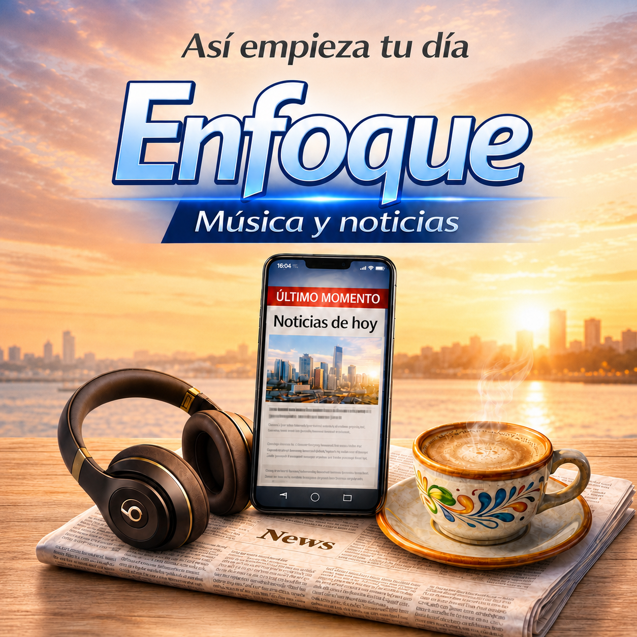 Enfoque, música y noticias
